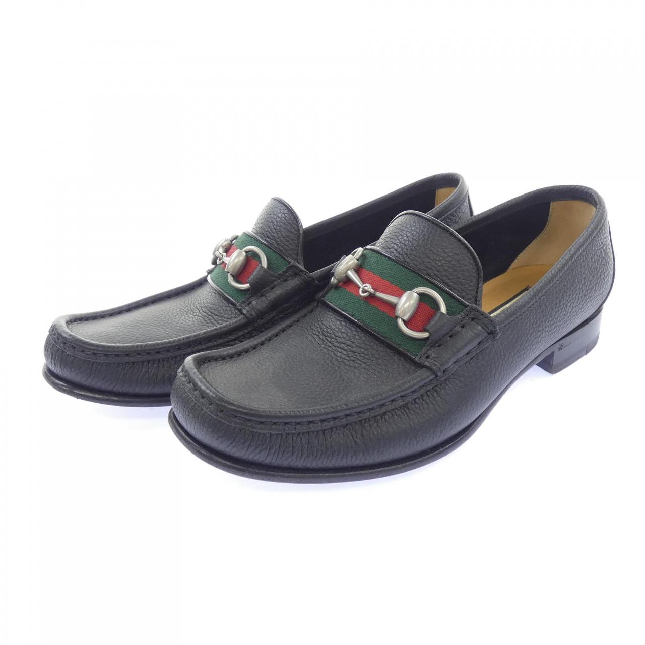 グッチ レザーシューズ