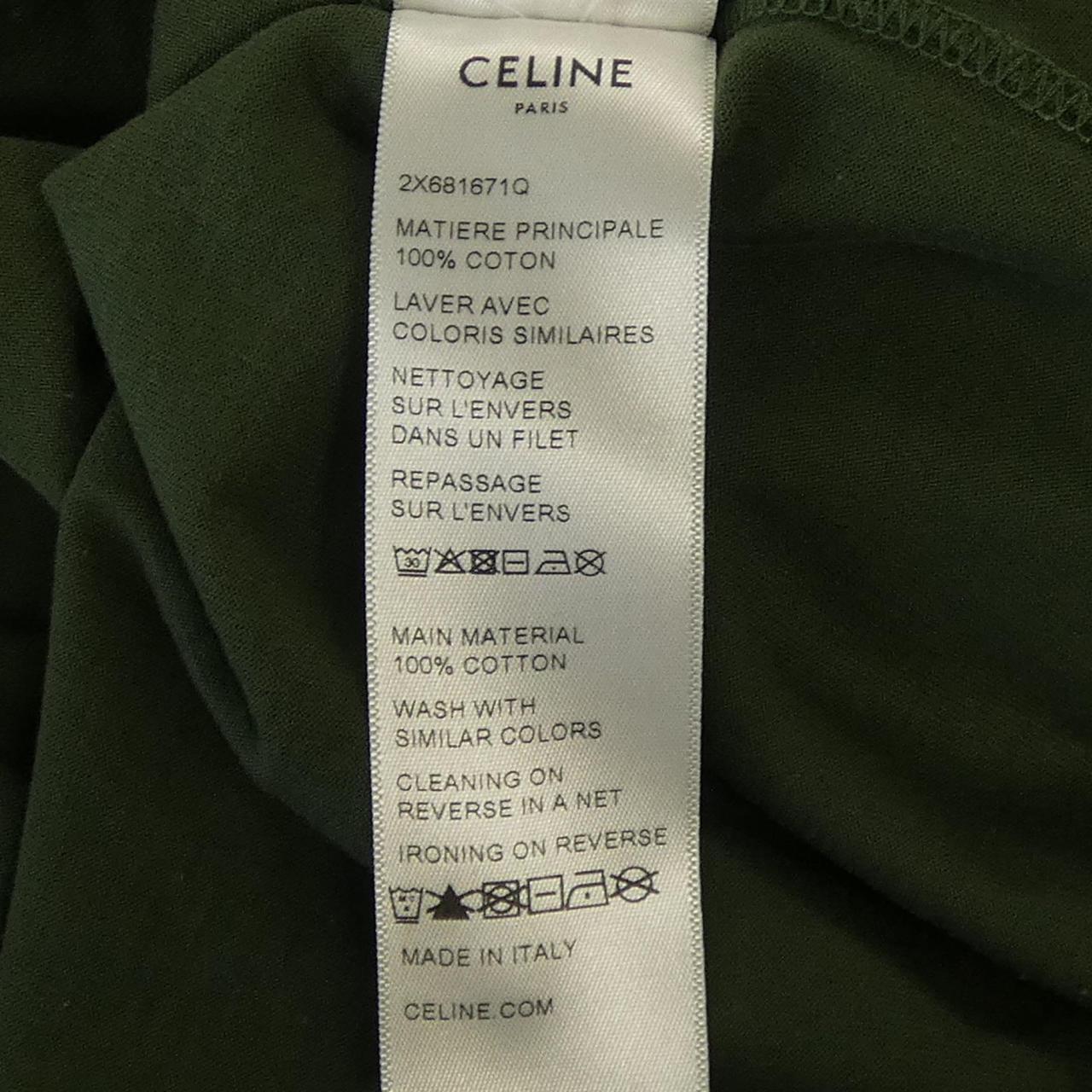 セリーヌ CELINE ルーズコットンTシャツ