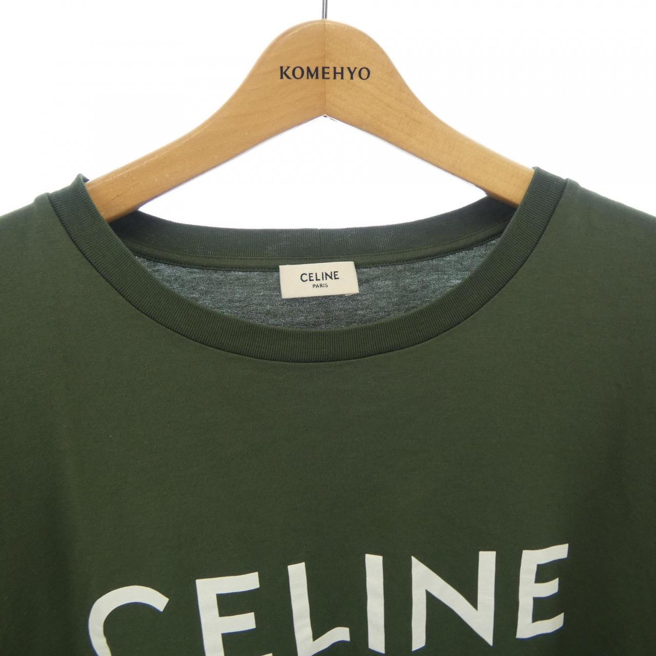 セリーヌ CELINE ルーズコットンTシャツ