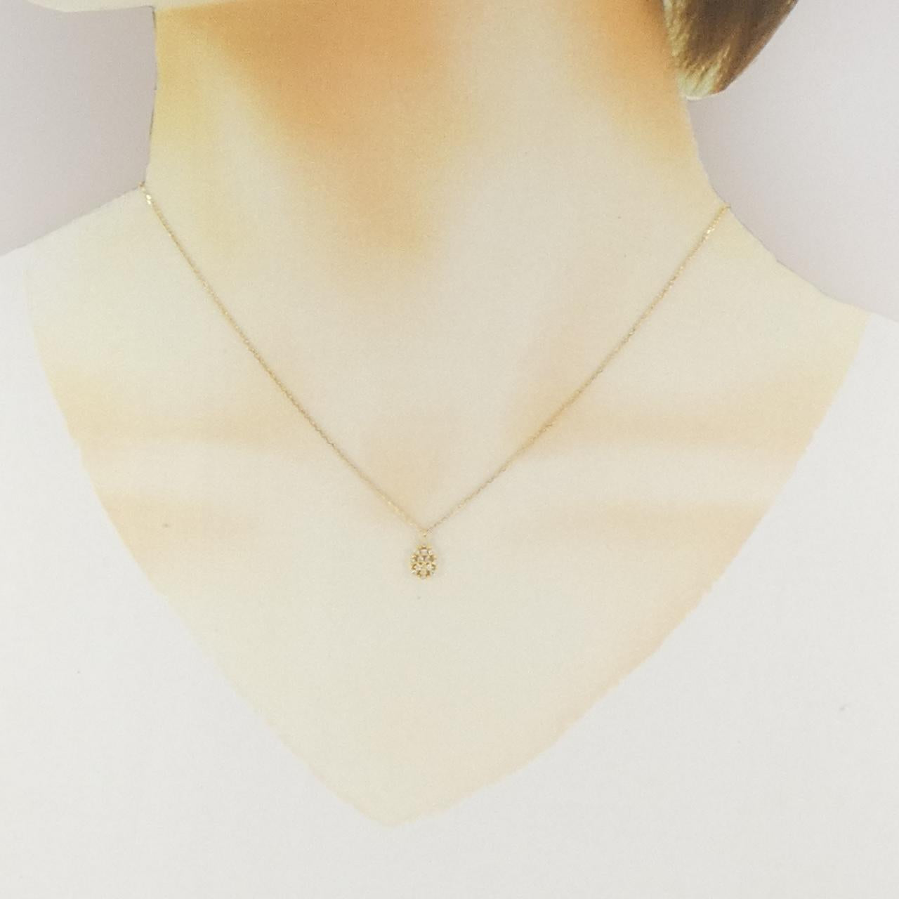 ココシュニック Au750ダイヤモンドネックレス