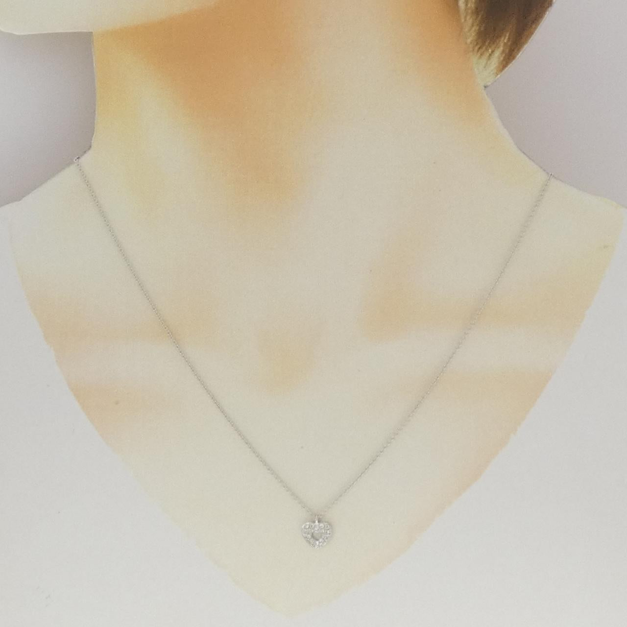 ポアレ 750ホワイトゴールド ダイヤモンド ネックレス
