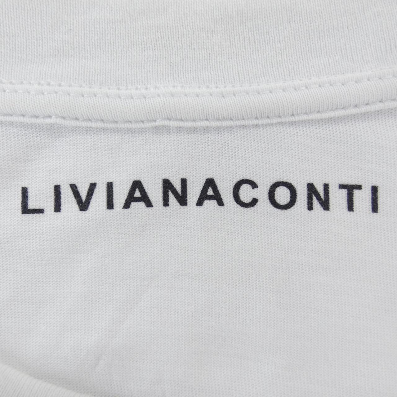 リビアナコンティ コットンTシャツ
