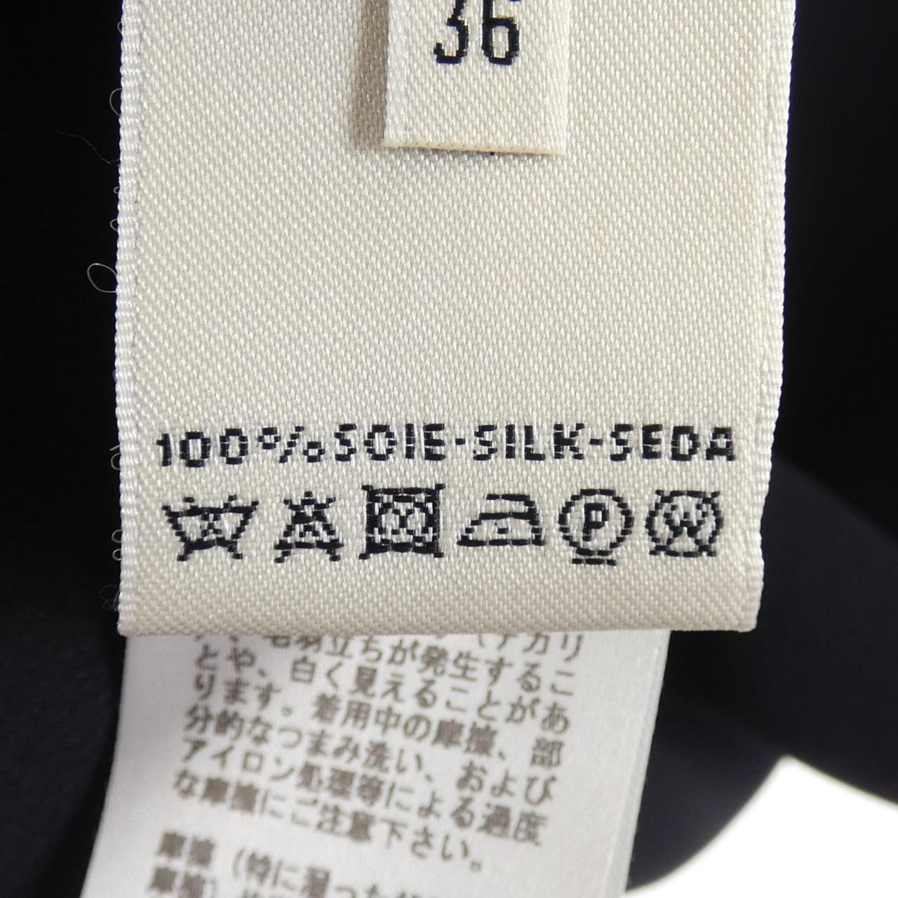 エルメス シルクワンピース