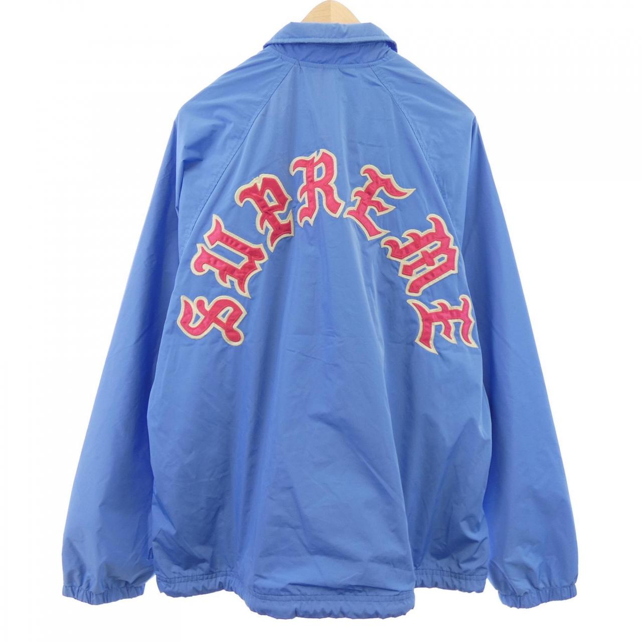 シュプリーム Old English Arc Coaches ジャケット