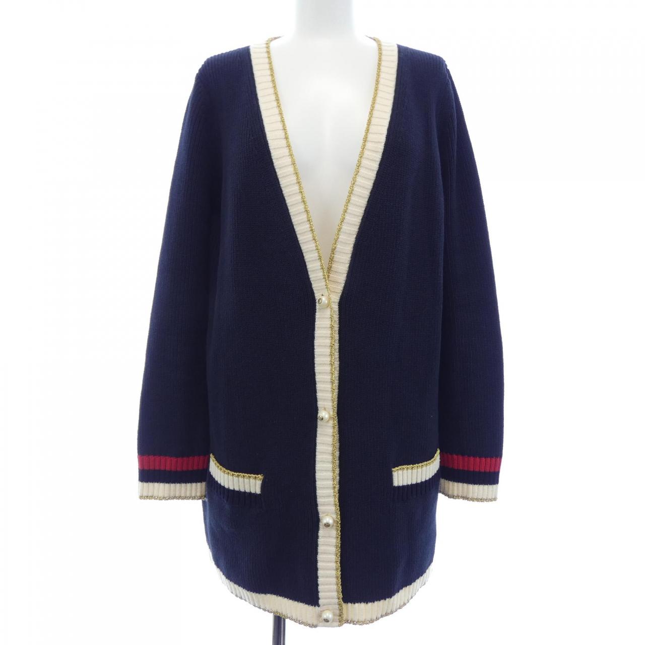 グッチ ウールカーディガン