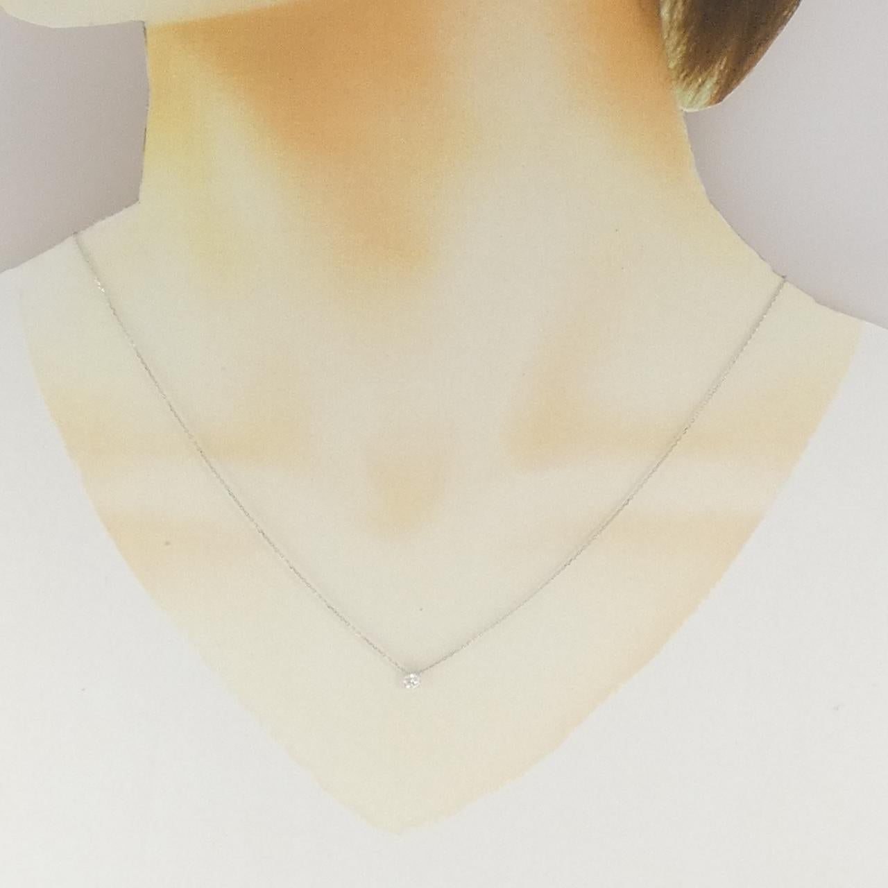 ヨンドシー Au750ダイヤモンドネックレス