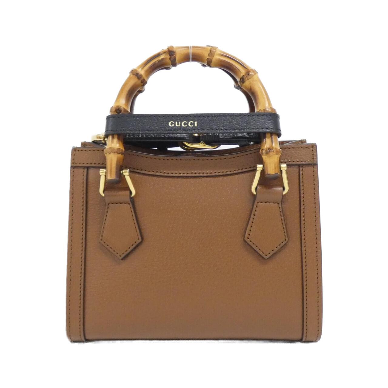 グッチ ダイアナ レザー バッグ
