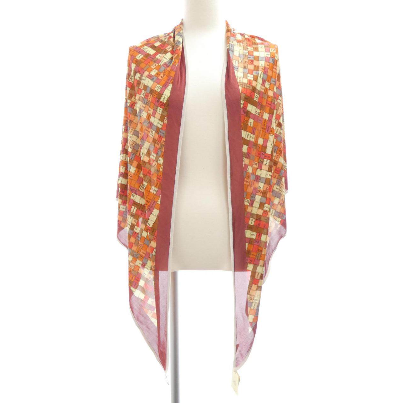 エルメス ボルドゥック シルクジャージーショール
