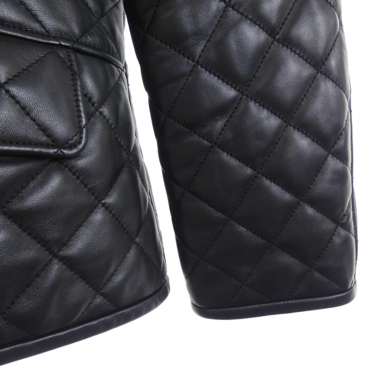 ロエベ ラムレザー ジャケット