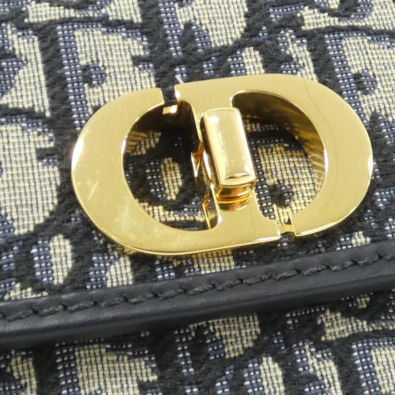 クリスチャンディオール 30 MONTAIGNE AVENUE SMALL キャンバス ショルダーバッグ