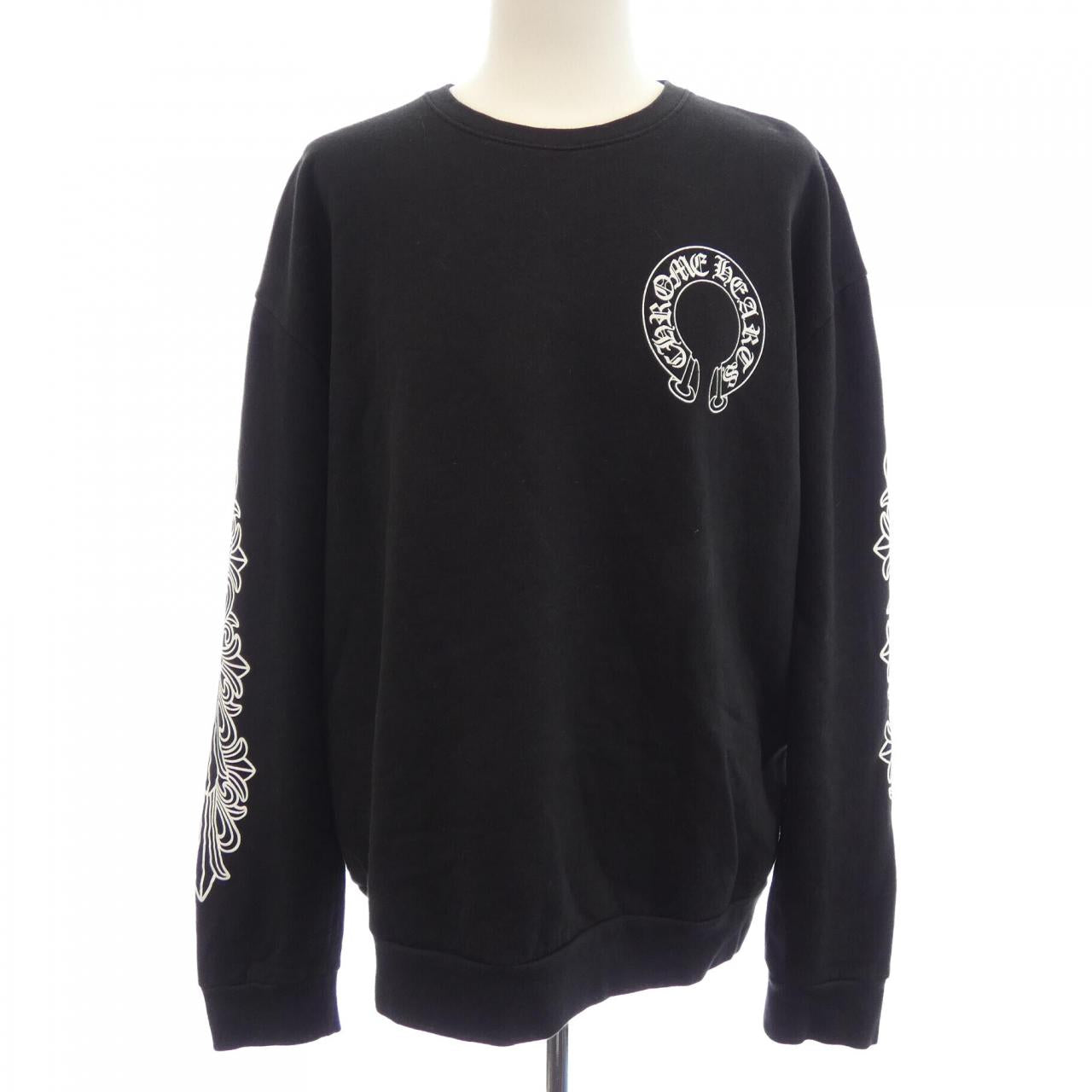 クロムハーツ HORSE SHOE フローラルクロス コットンスウェット
