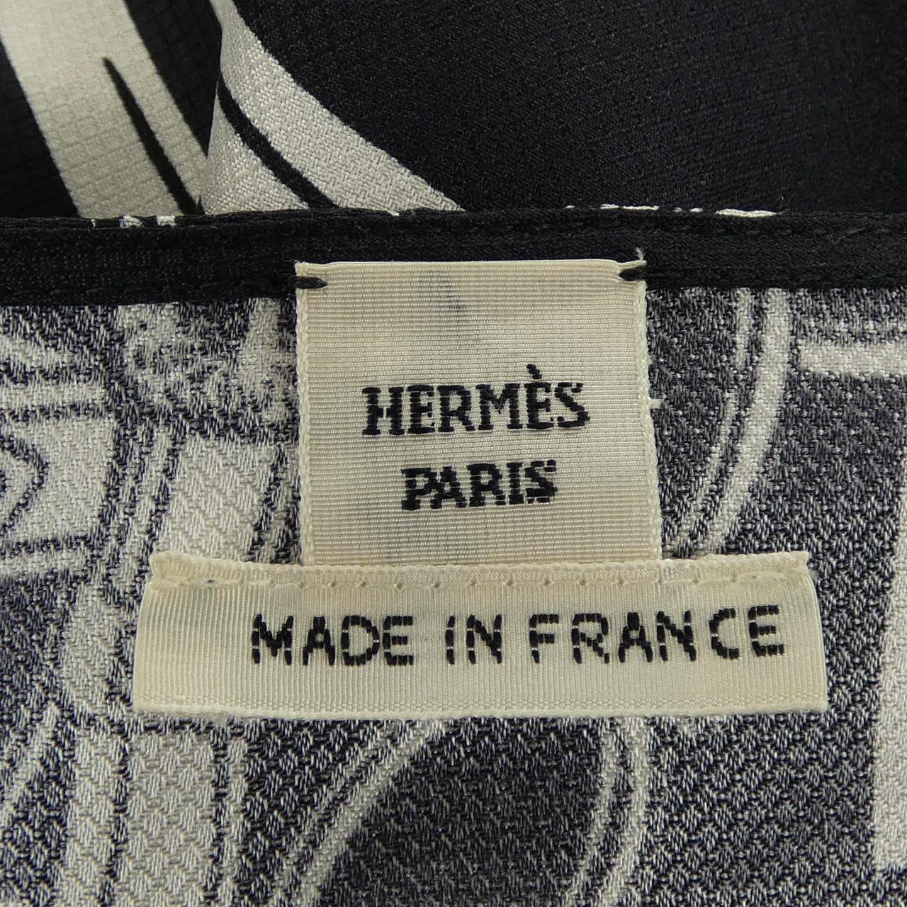 エルメス EN DESORDRE シルクワンピース36