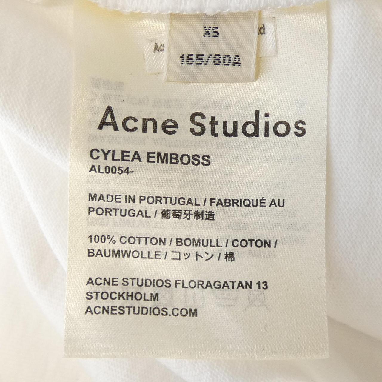 アクネステュディオズ コットンTシャツ