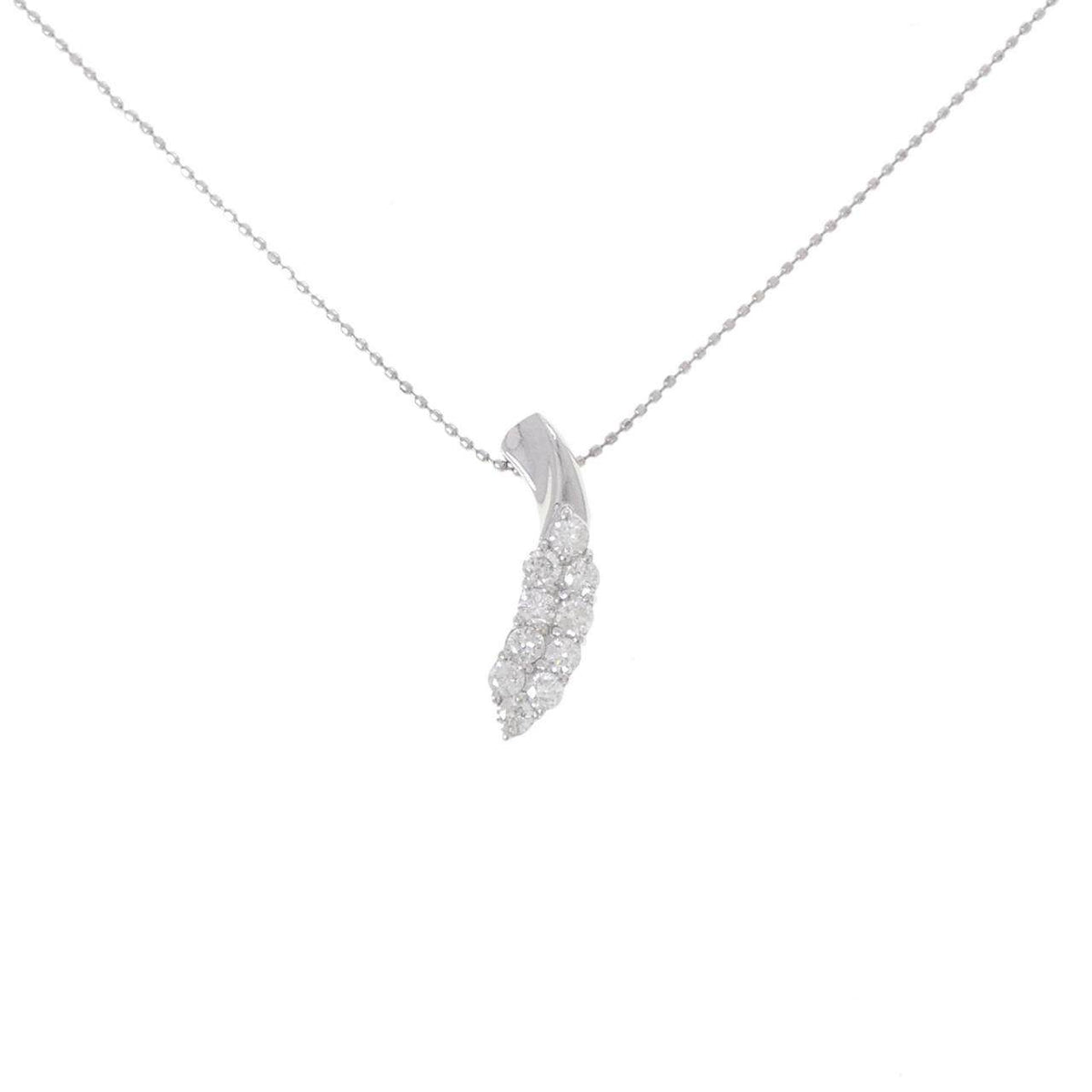 PT900 PT850 0.50CT ダイヤモンドネックレス