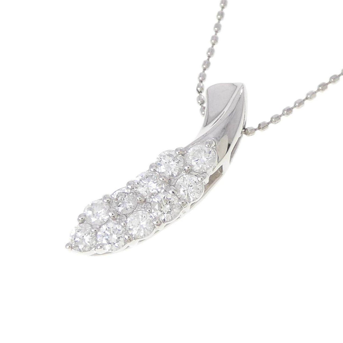 PT900 PT850 0.50CT ダイヤモンドネックレス