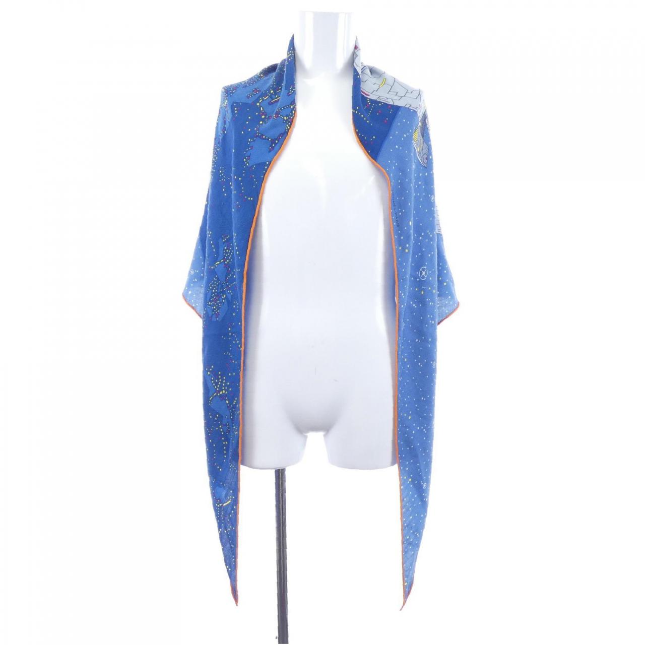 エルメス エルメスオデッセイ シルクカシミヤショール
