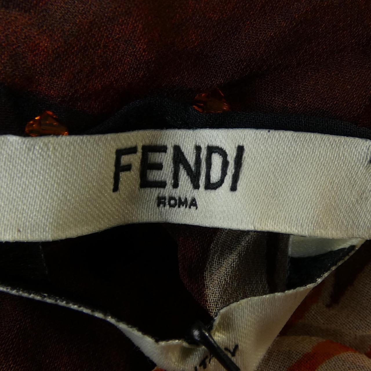 フェンディ シルクワンピース