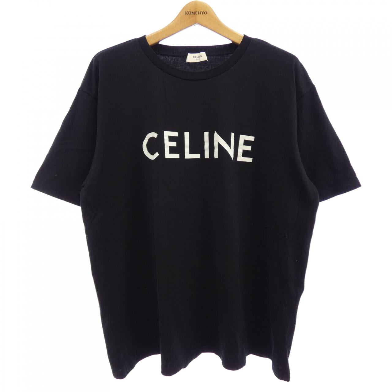 セリーヌ CELINEルーズコットンTシャツ