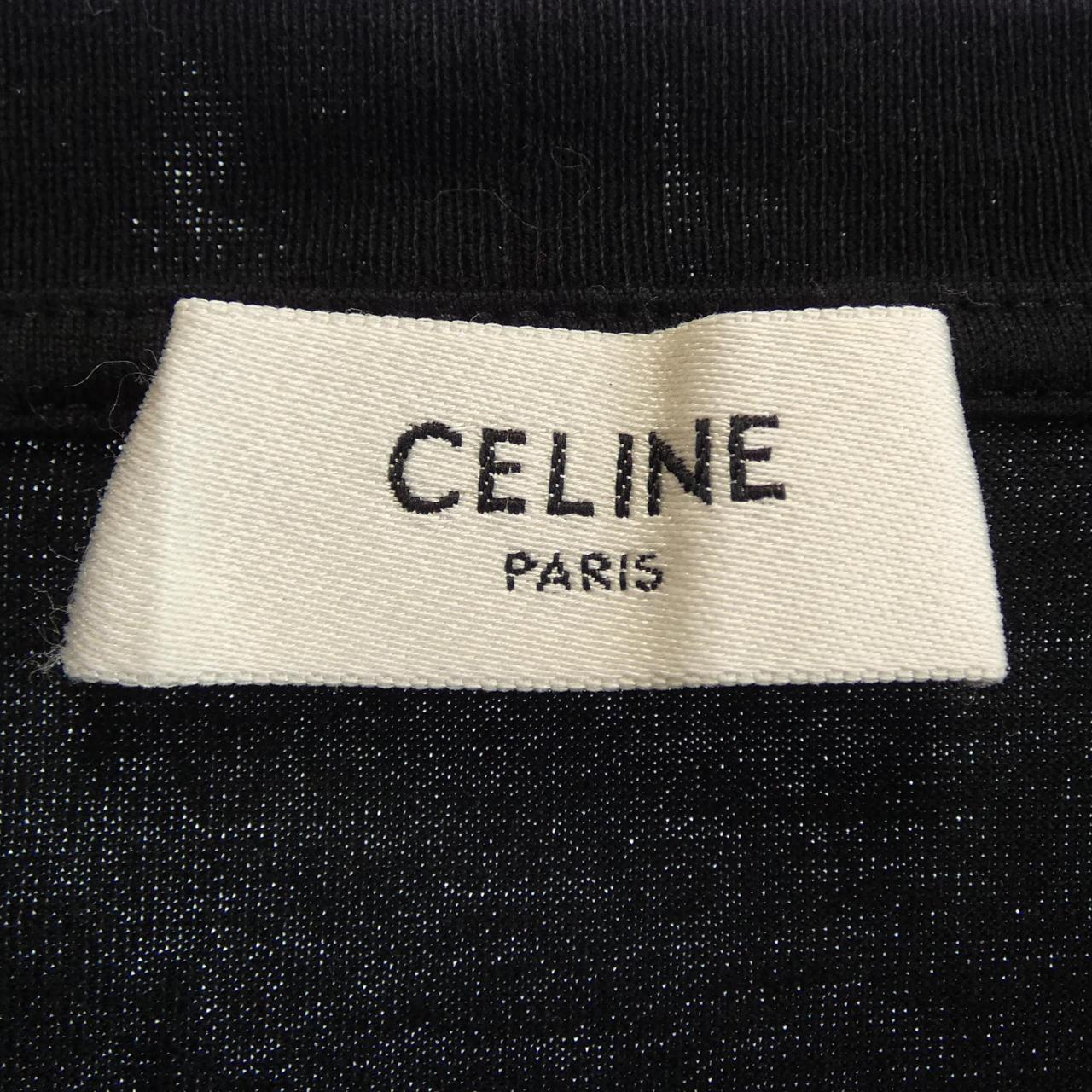 セリーヌ CELINEルーズコットンTシャツ