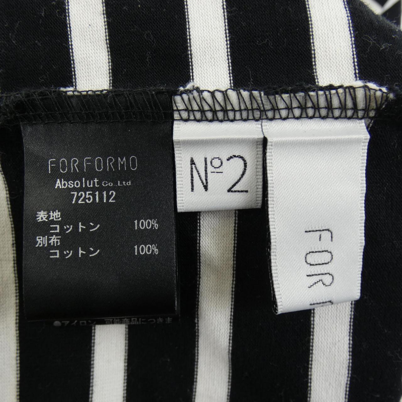 フォルフォルモ コットンTシャツ