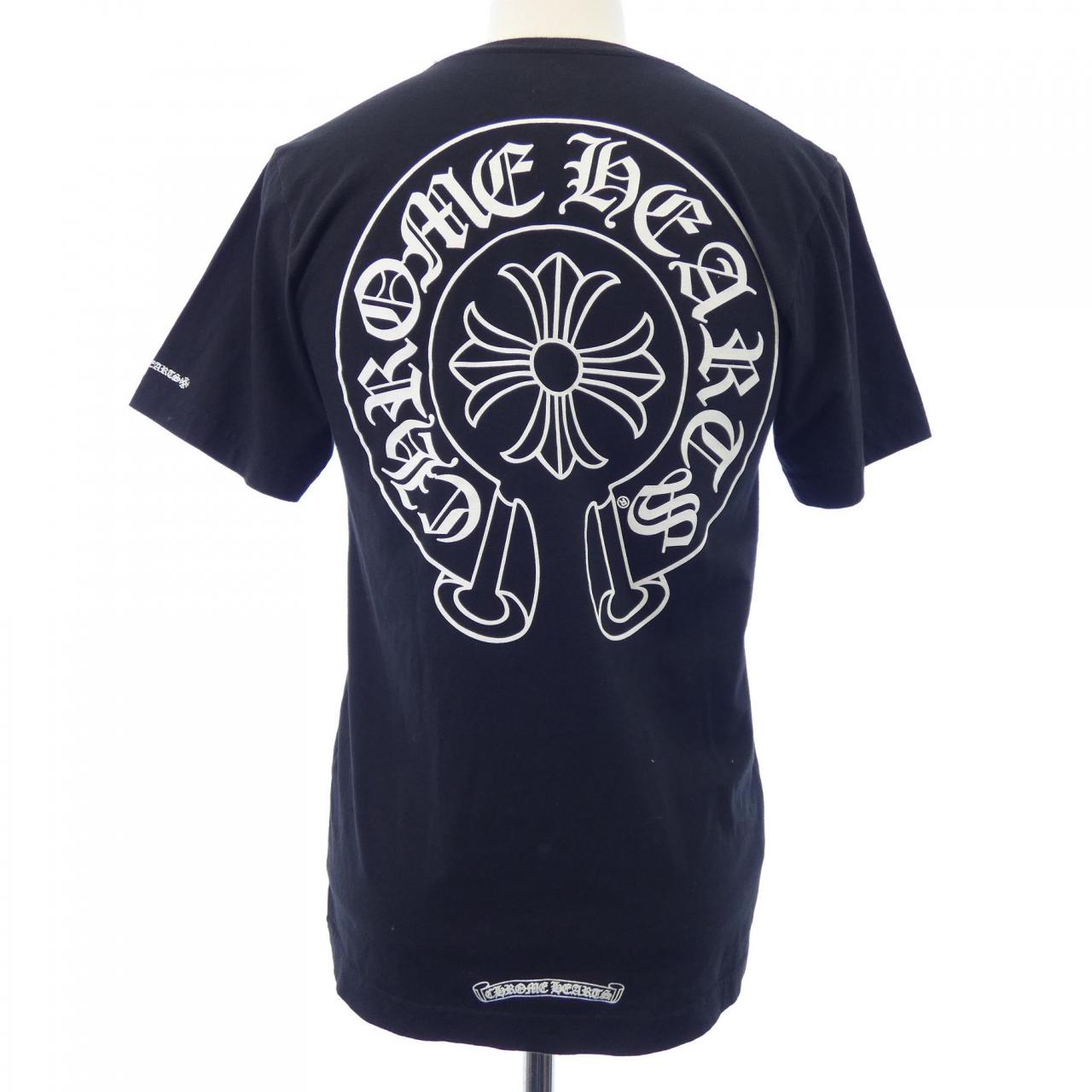 クロムハーツ ホースシュー Fack You コットンTシャツ