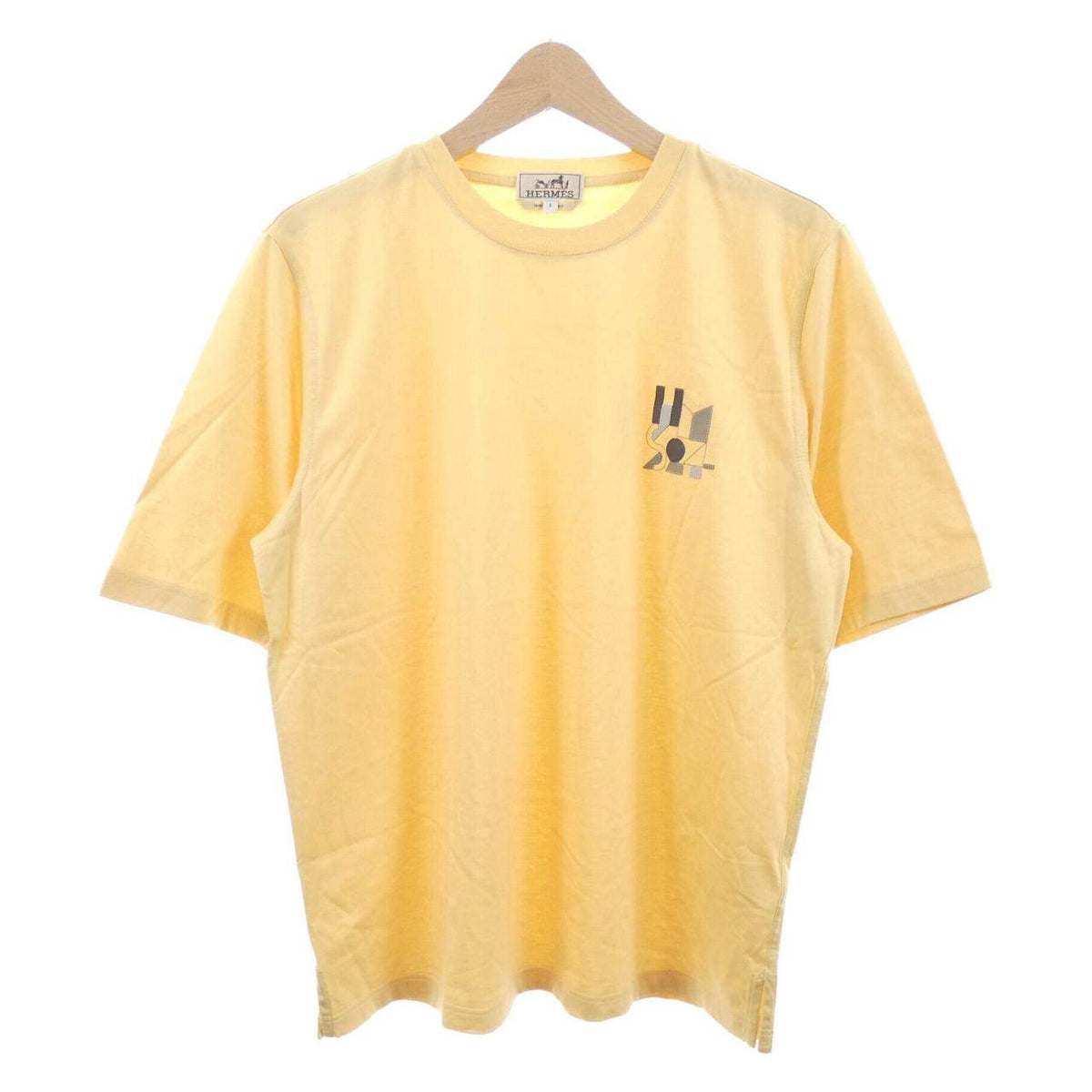エルメス JEU D'ADRESS レザーパッチ Tシャツ