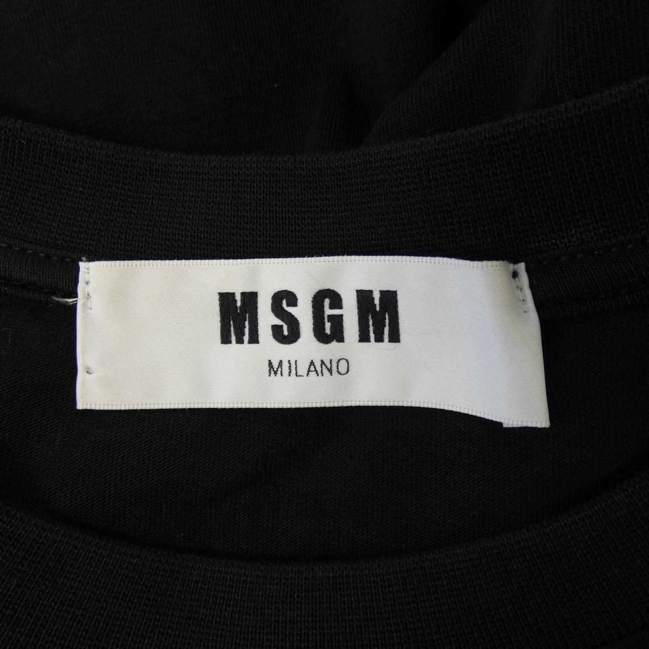 エムエスジーエム コットンTシャツ