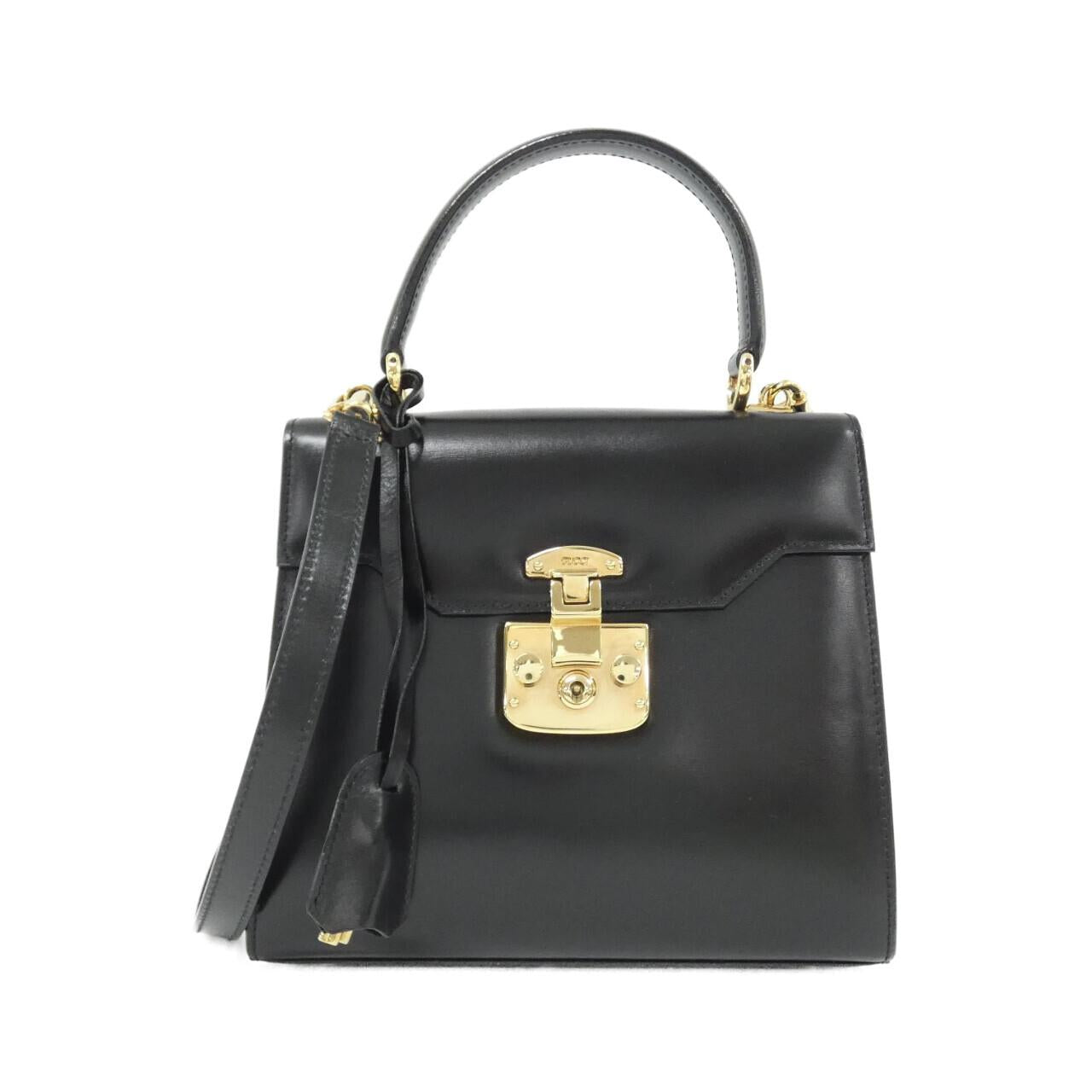 グッチ レザーショルダーバッグ