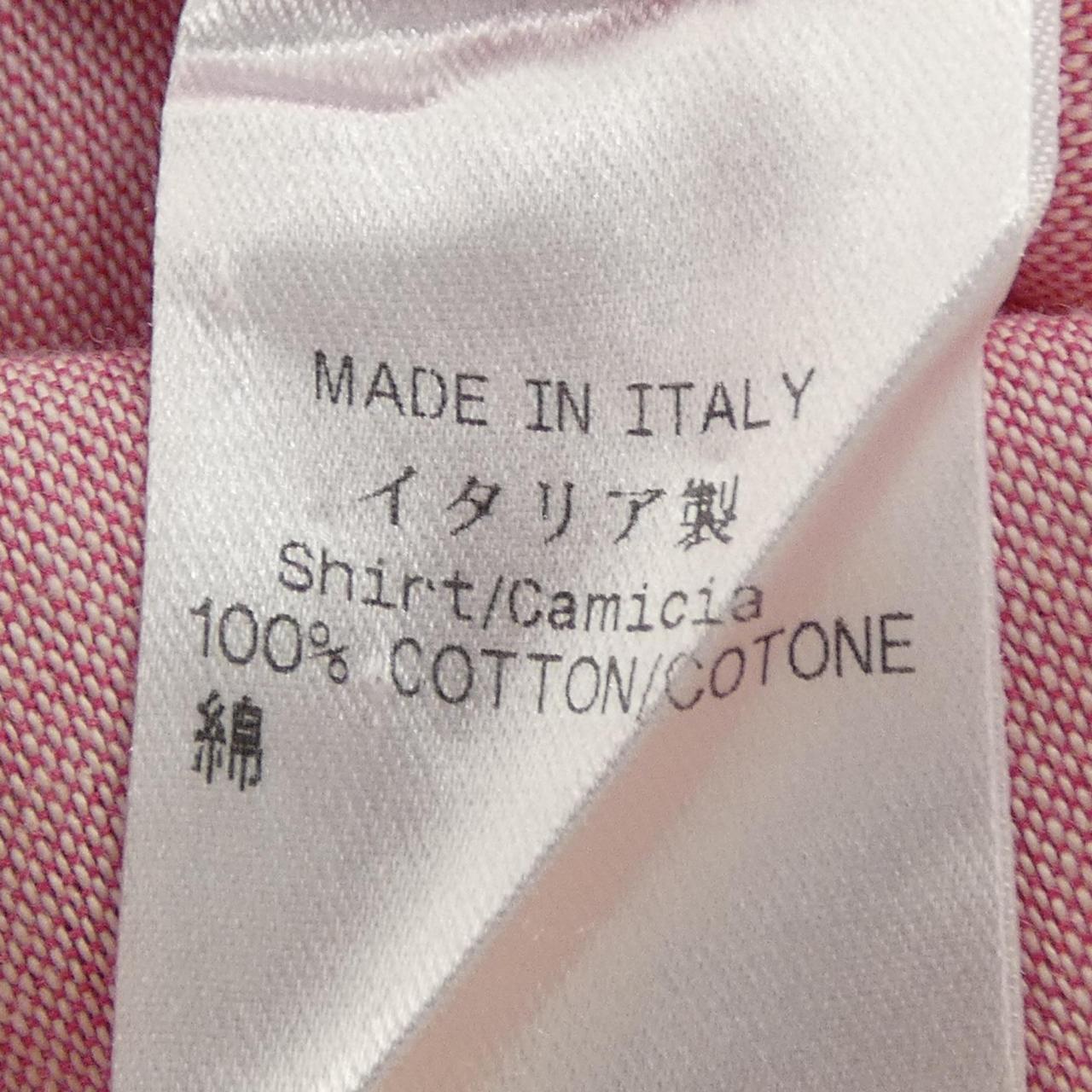 エルメネジルドゼニア コットンシャツ