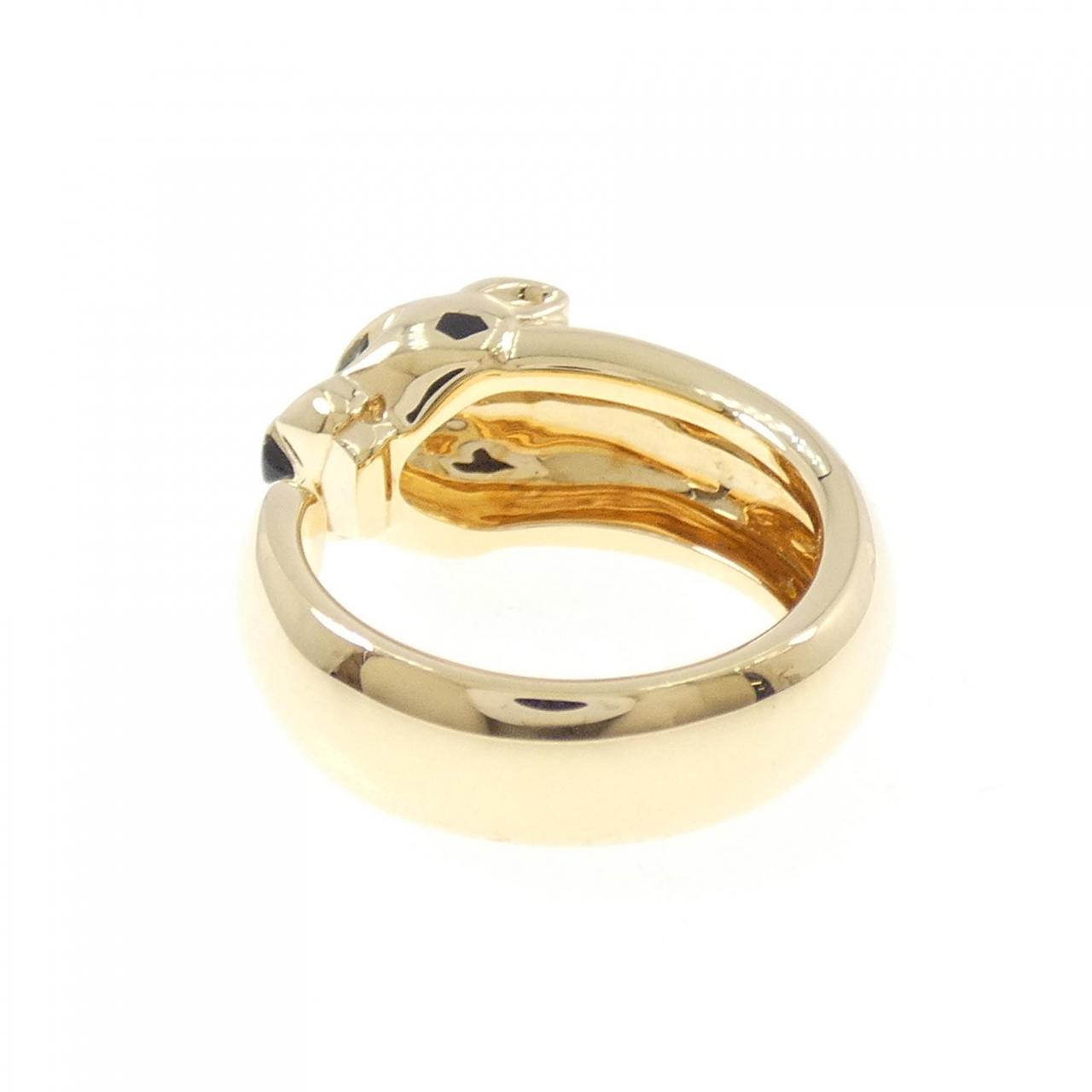 カルティエ パンテール Au750 リング 16号