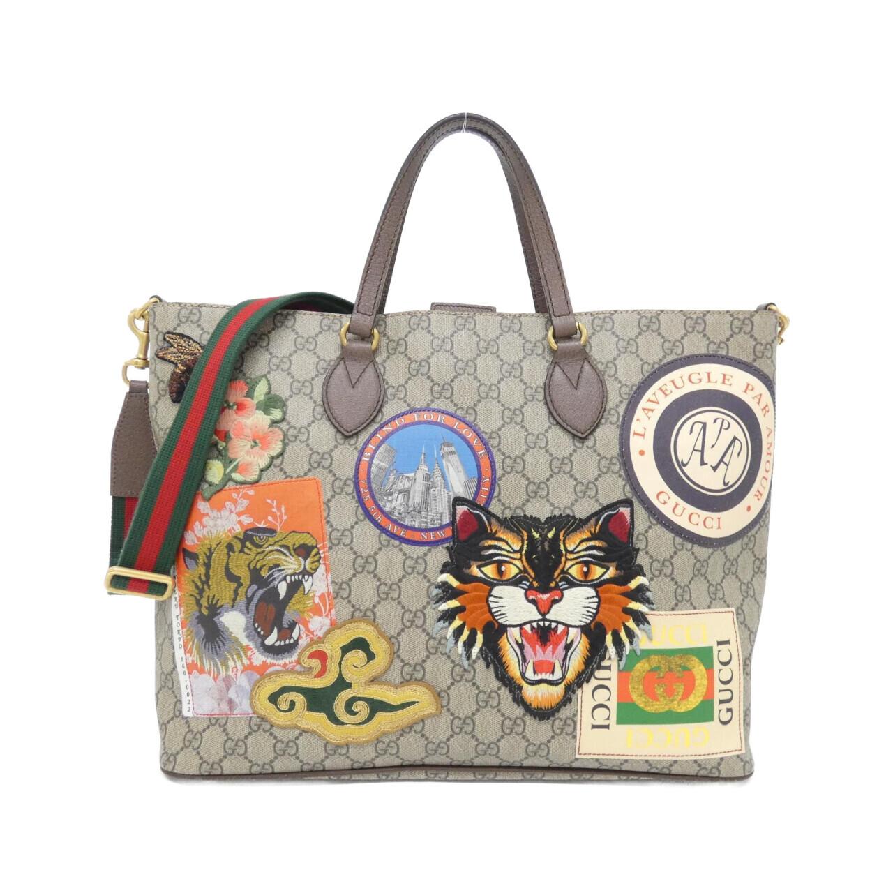 グッチ GUCCI COURRIER ソフトGGスプリームキャンバス トートバッグ