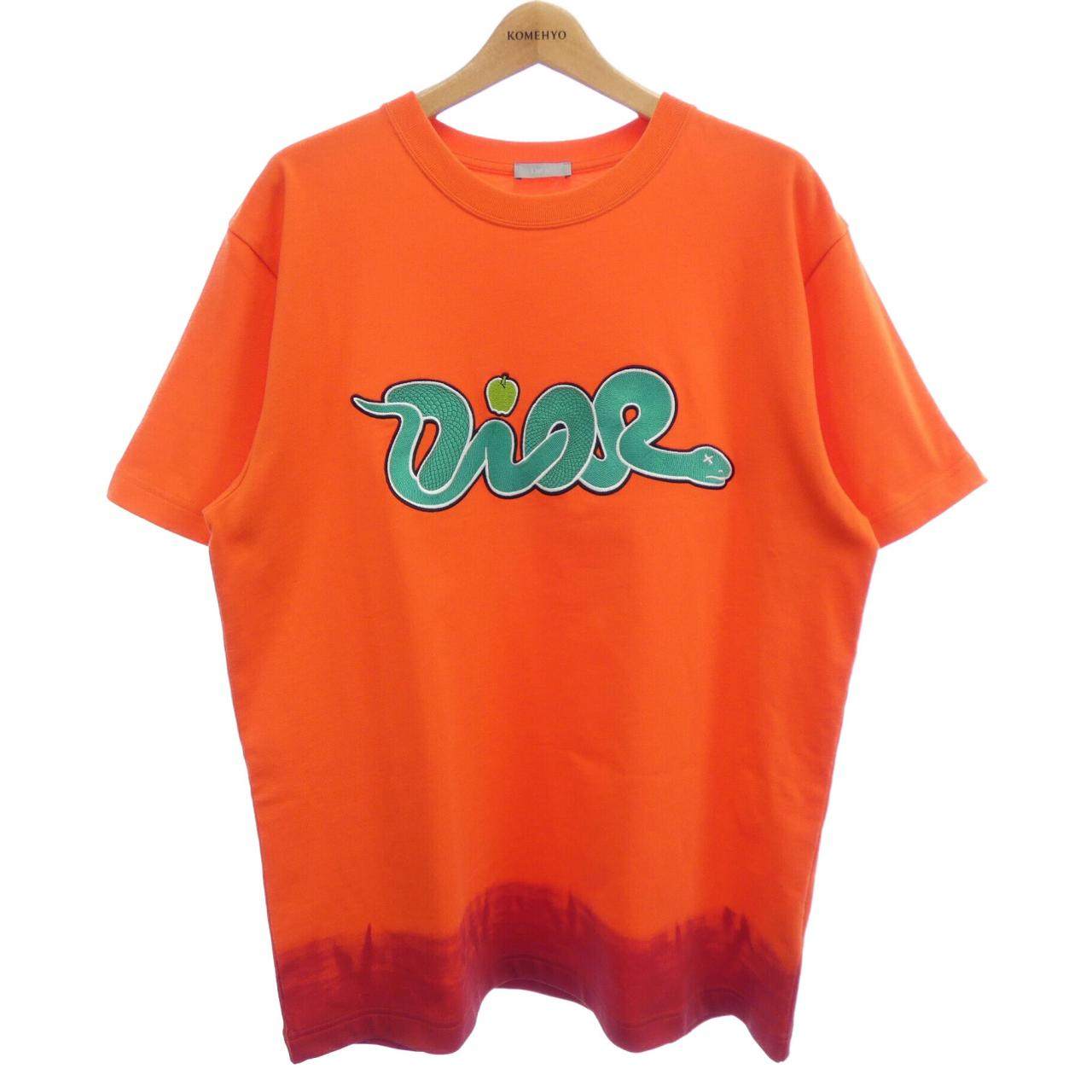 ディオール KAWS コットンTシャツ