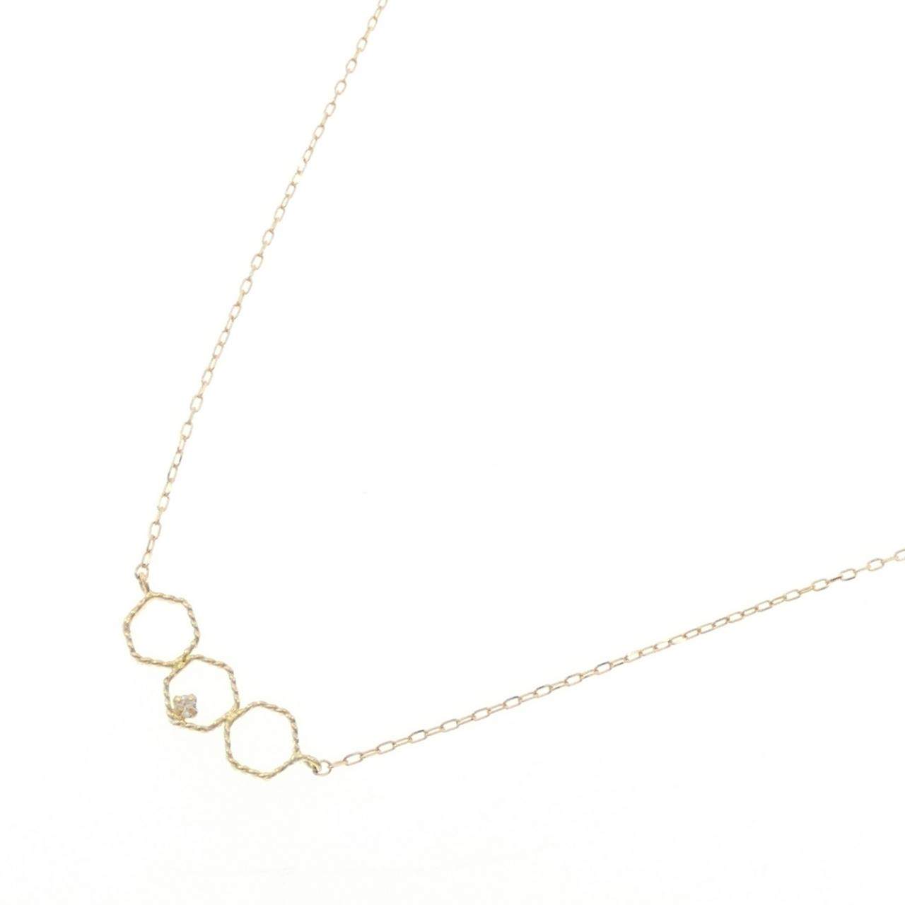 Au750 ダイヤモンドネックレス