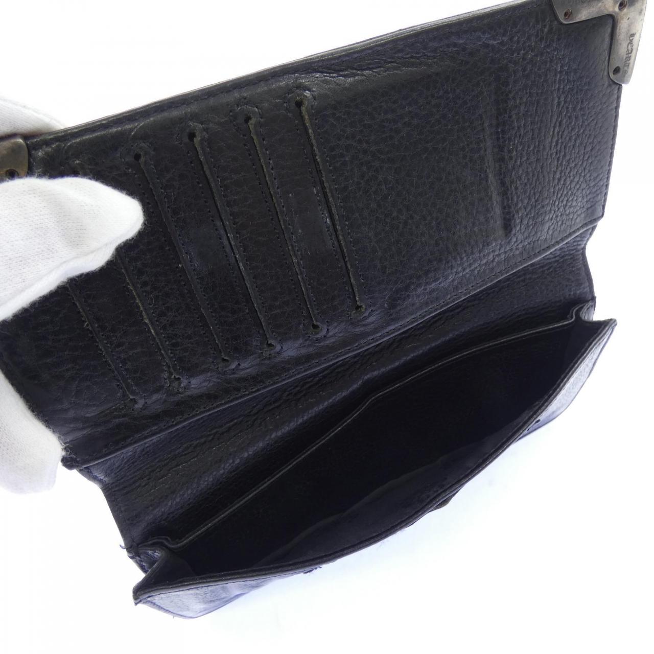 クロムハーツ LNG SNGL FOLD TIPS レザー財布