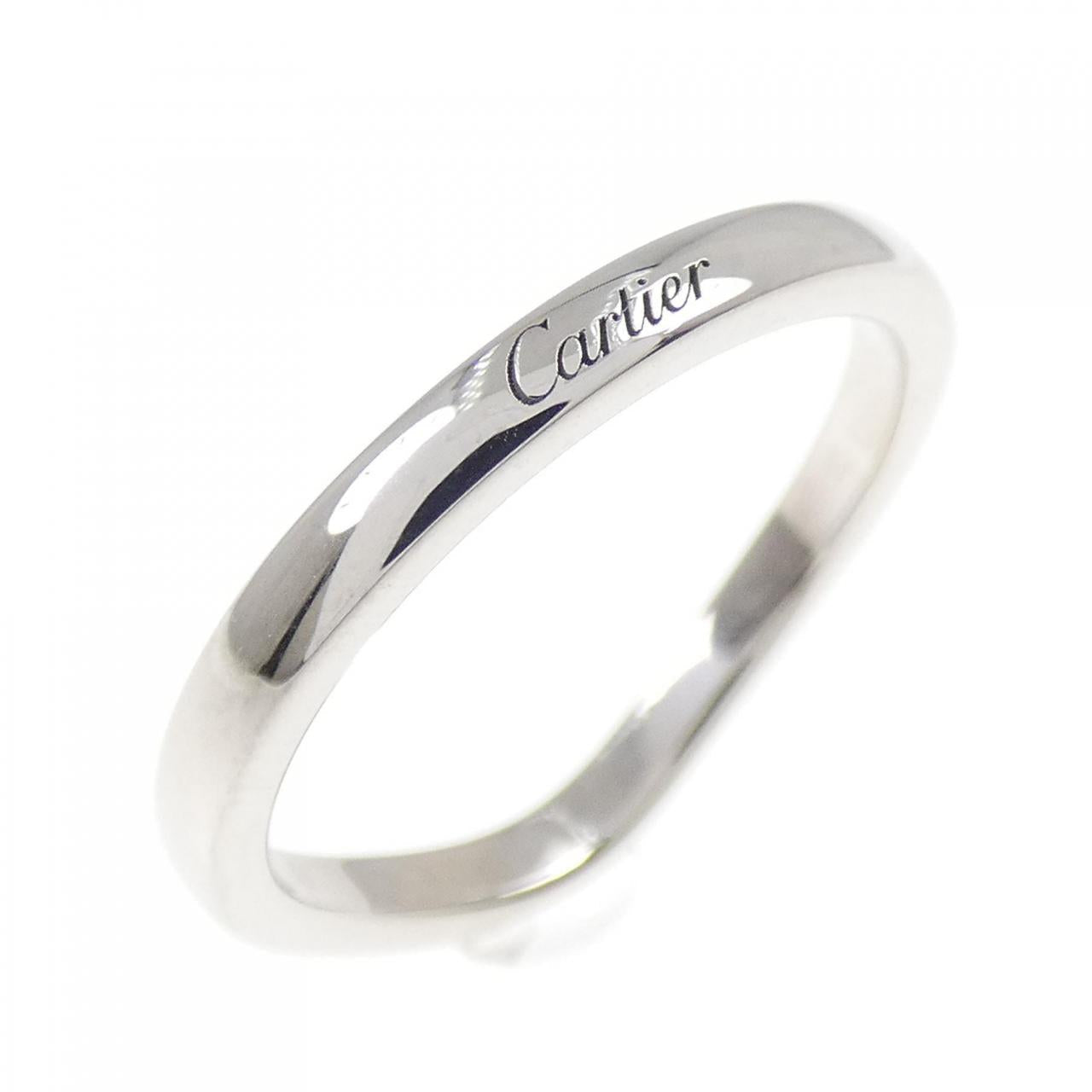 カルティエ バレリーナ プラチナ リング 9号