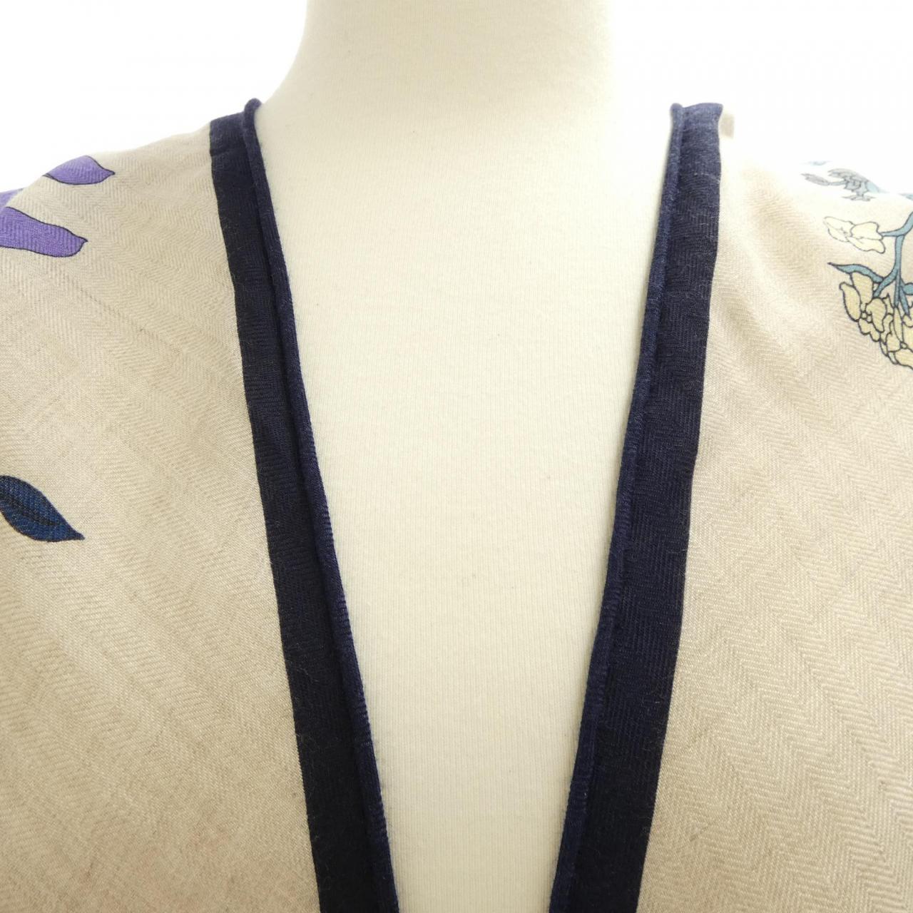 エルメス ROBE LEGERE シルクカシミヤショール