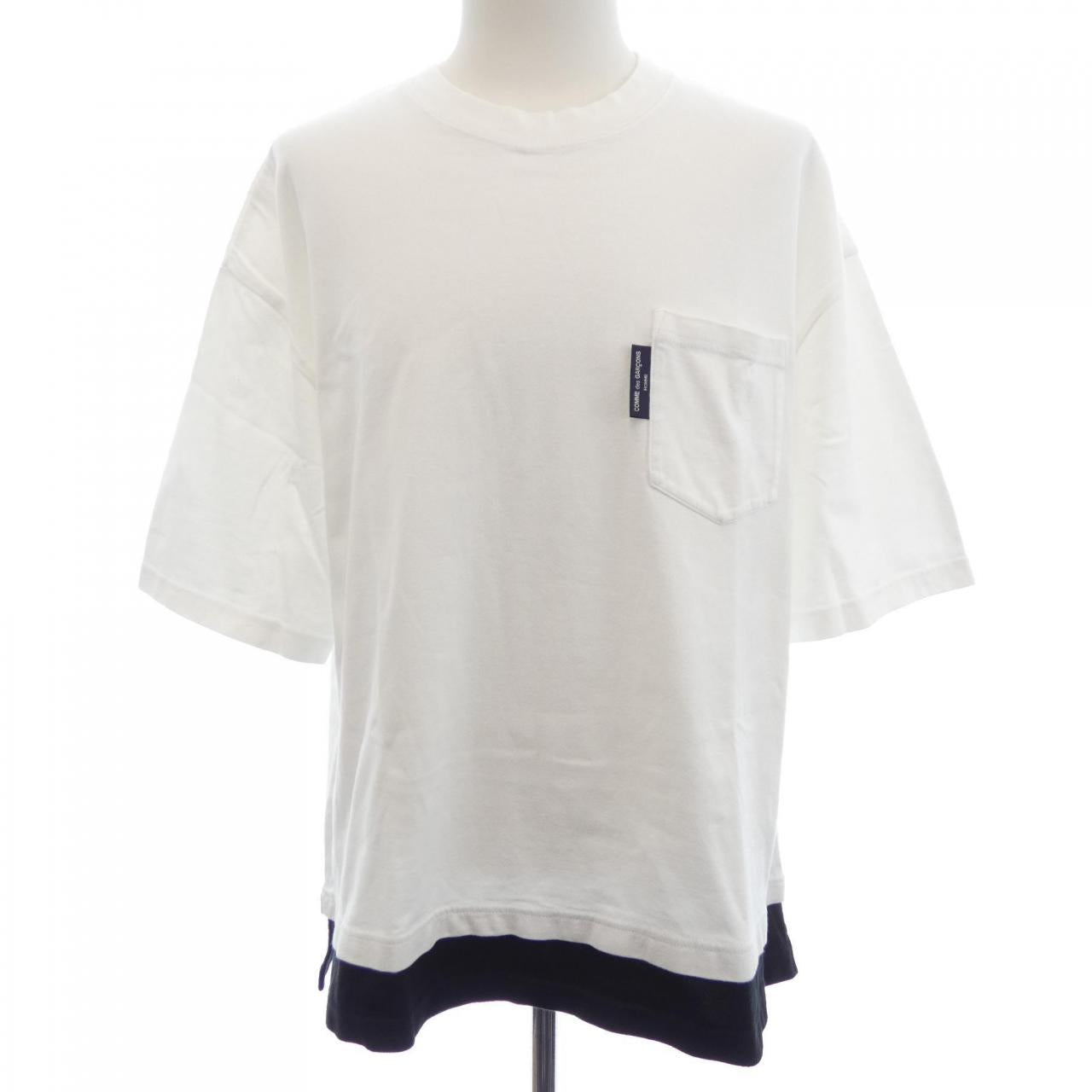 コムデギャルソンオム コットンTシャツ