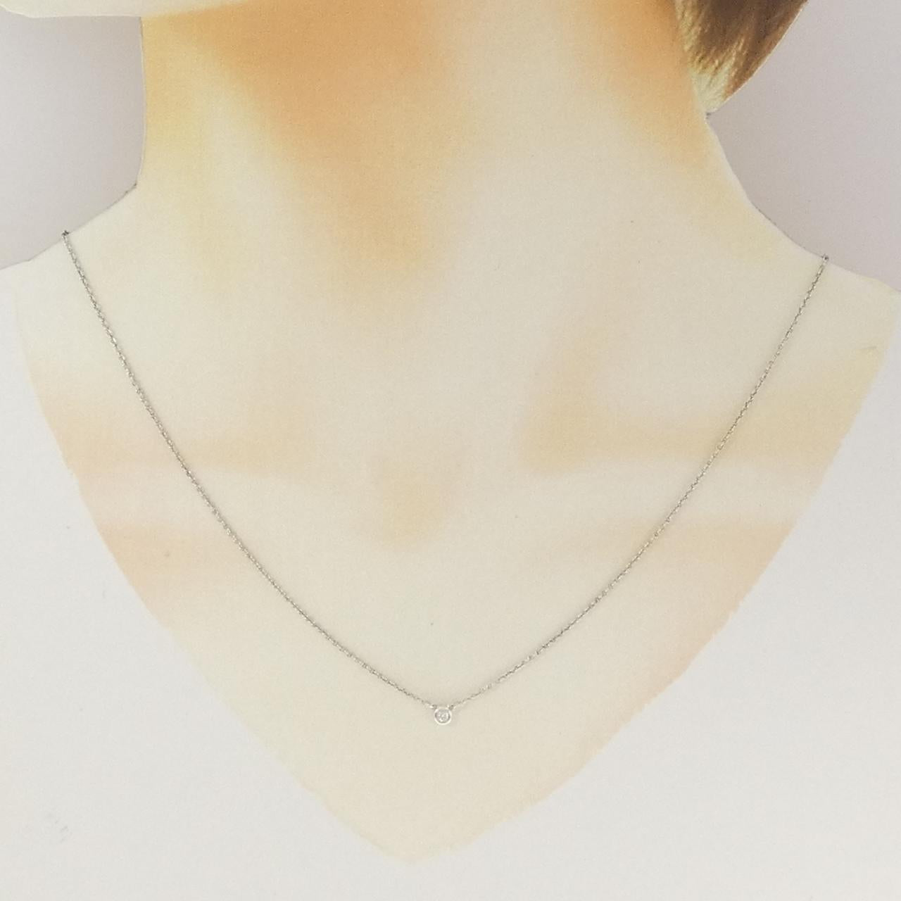 ティファニー バイザヤード 925シルバー ダイヤモンド ネックレス