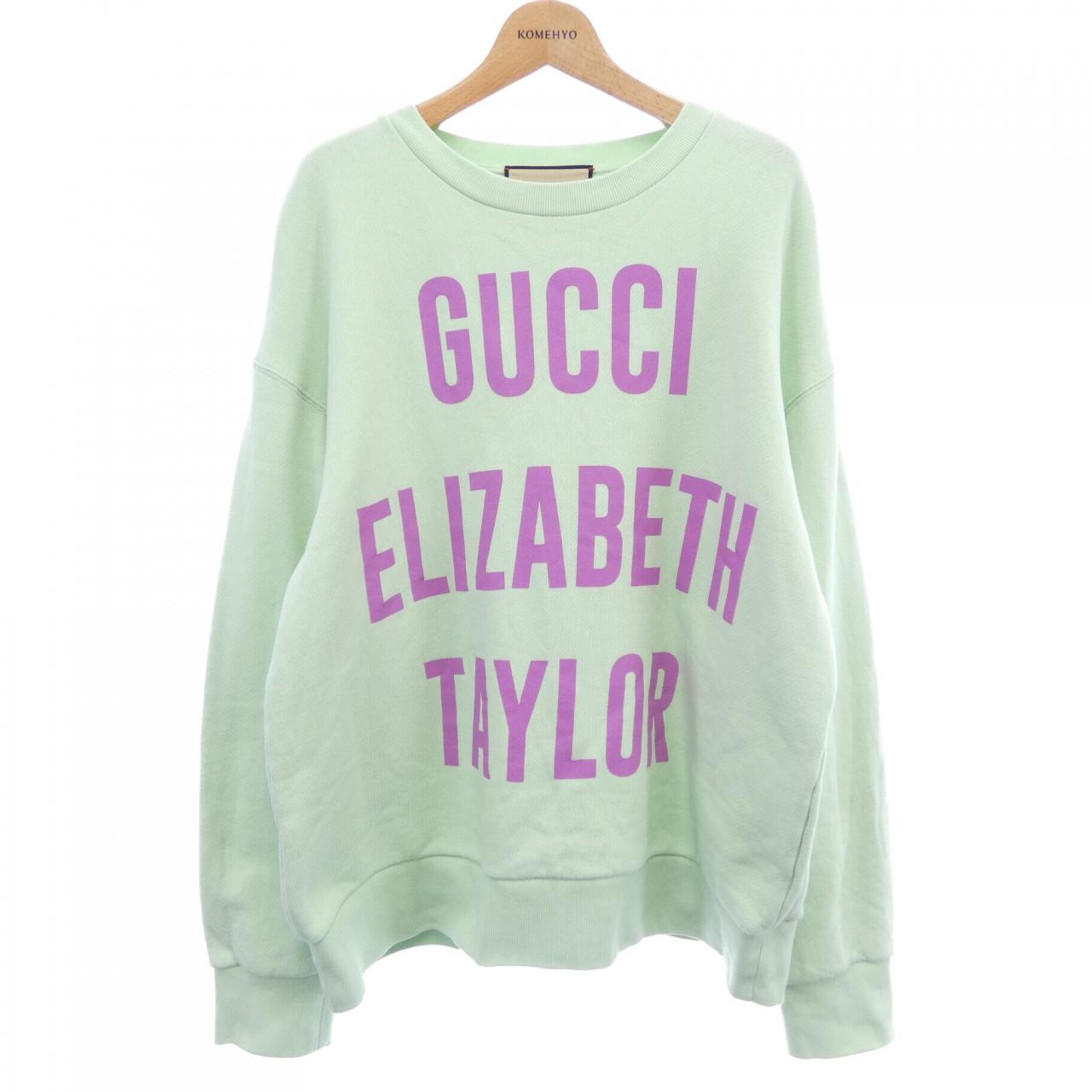 グッチ ELIZABETH TAYLOR コットンスウェット