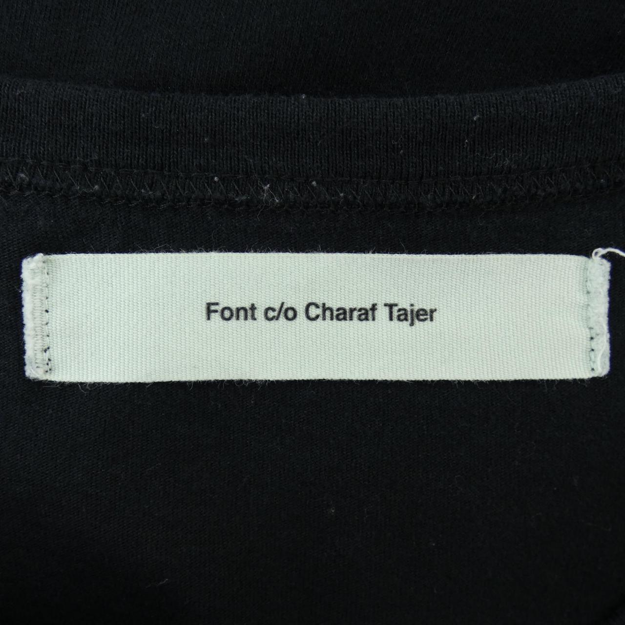 オフホワイト コットンTシャツ