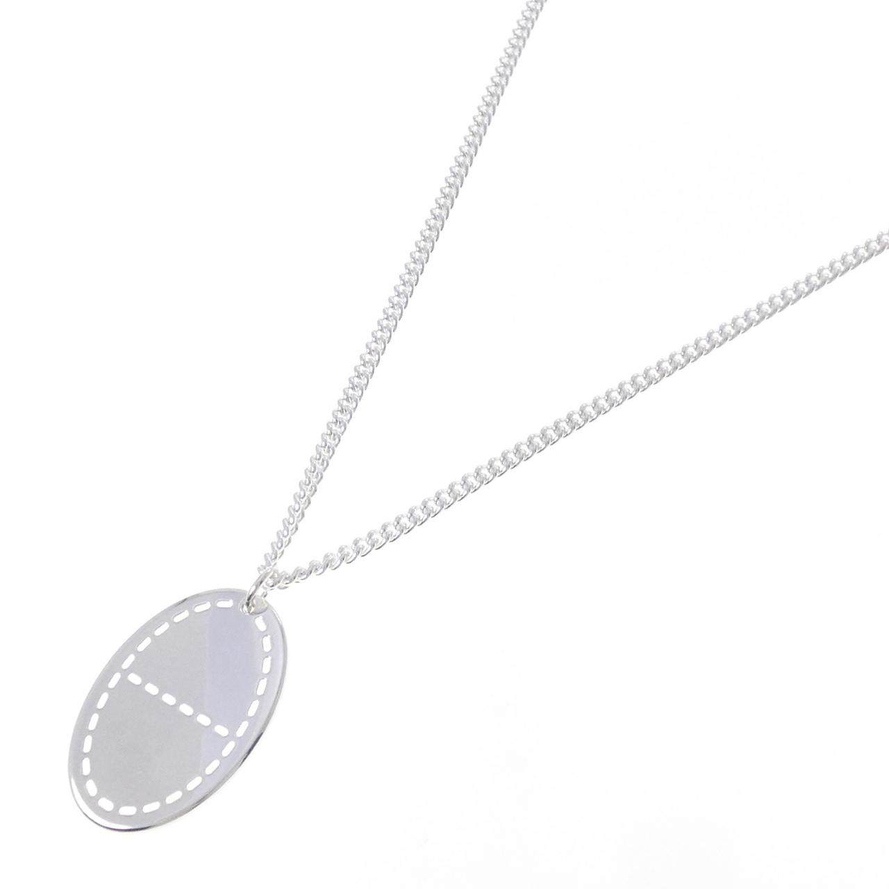 エルメス ポワンセリエ 925シルバー ネックレス