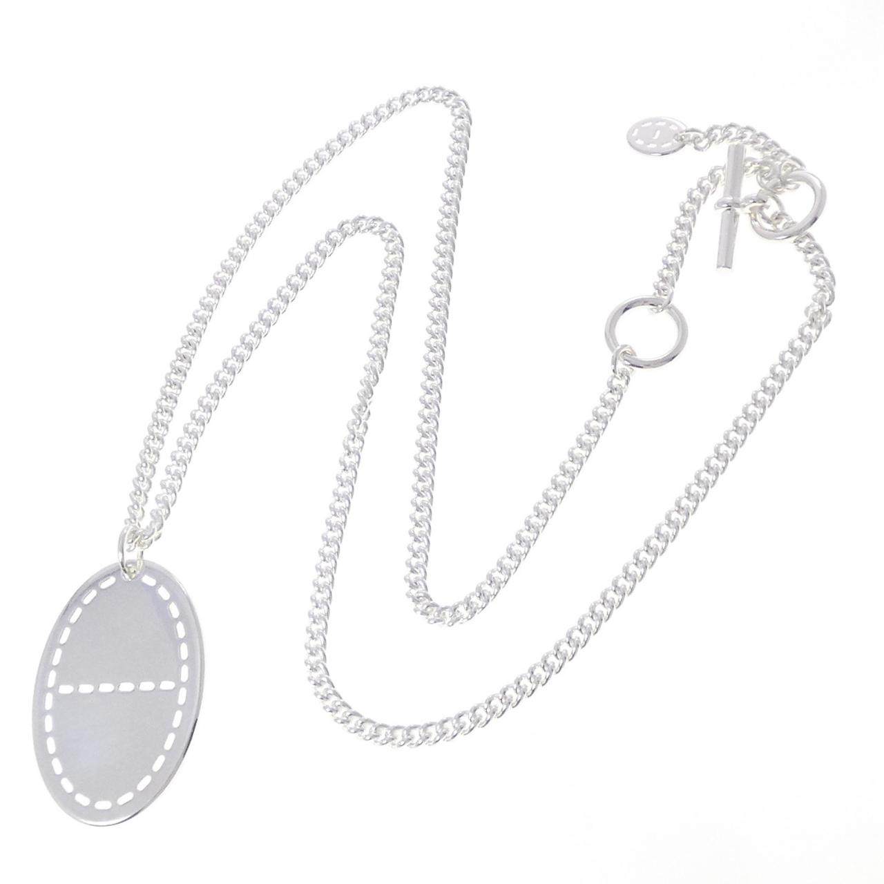 エルメス ポワンセリエ 925シルバー ネックレス
