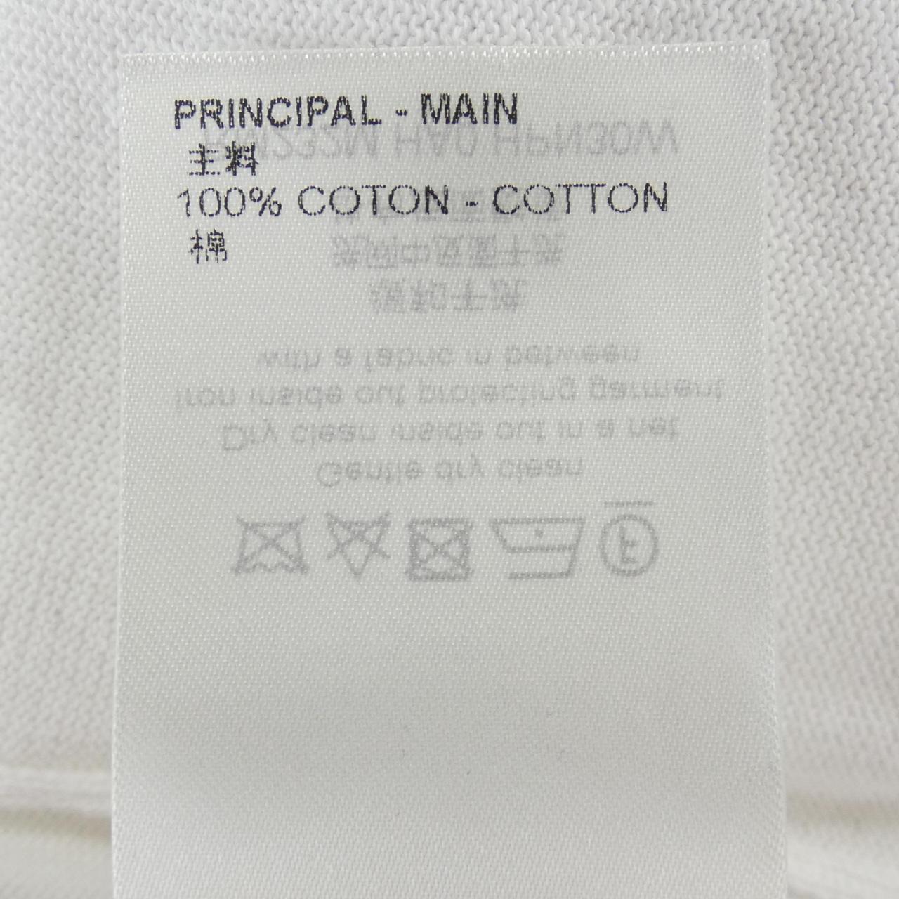 ルイヴィトン コットンショートスリーブクルーネックニット