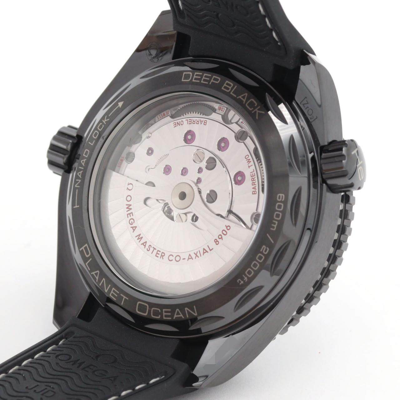 オメガ シーマスター プラネットオーシャン ディープブラック GMT セラミック 自動巻