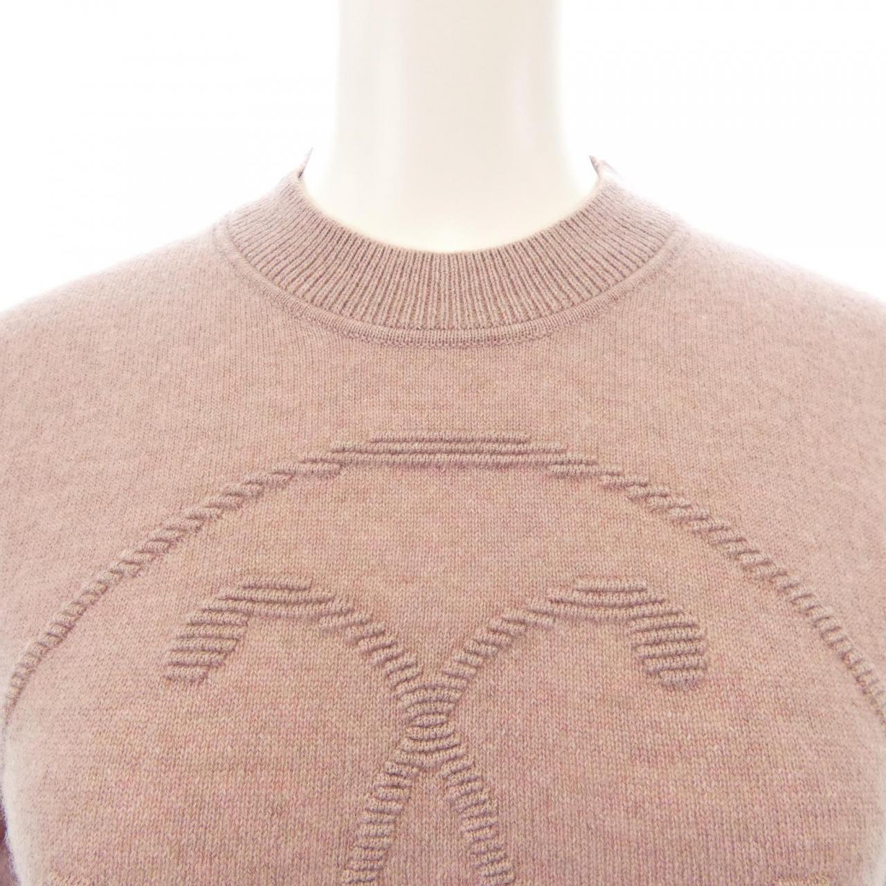 エルメス Hリフト カシミヤニット