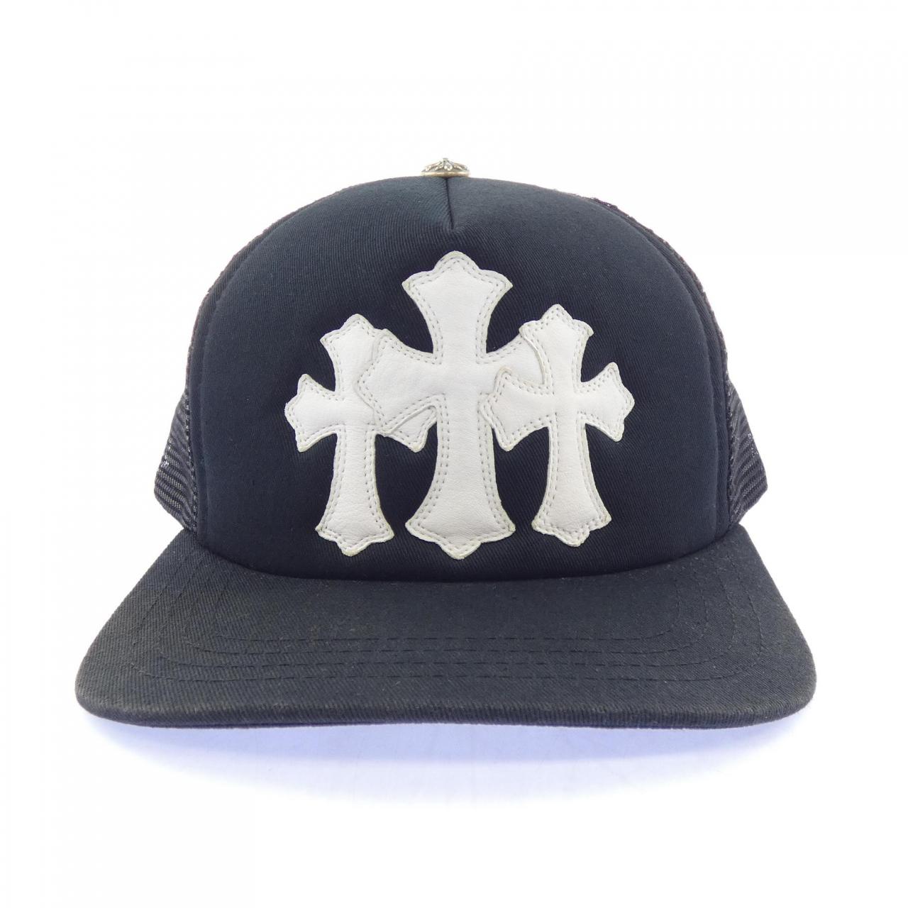 クロムハーツ 3CEMETRY TRUCKER キャップ