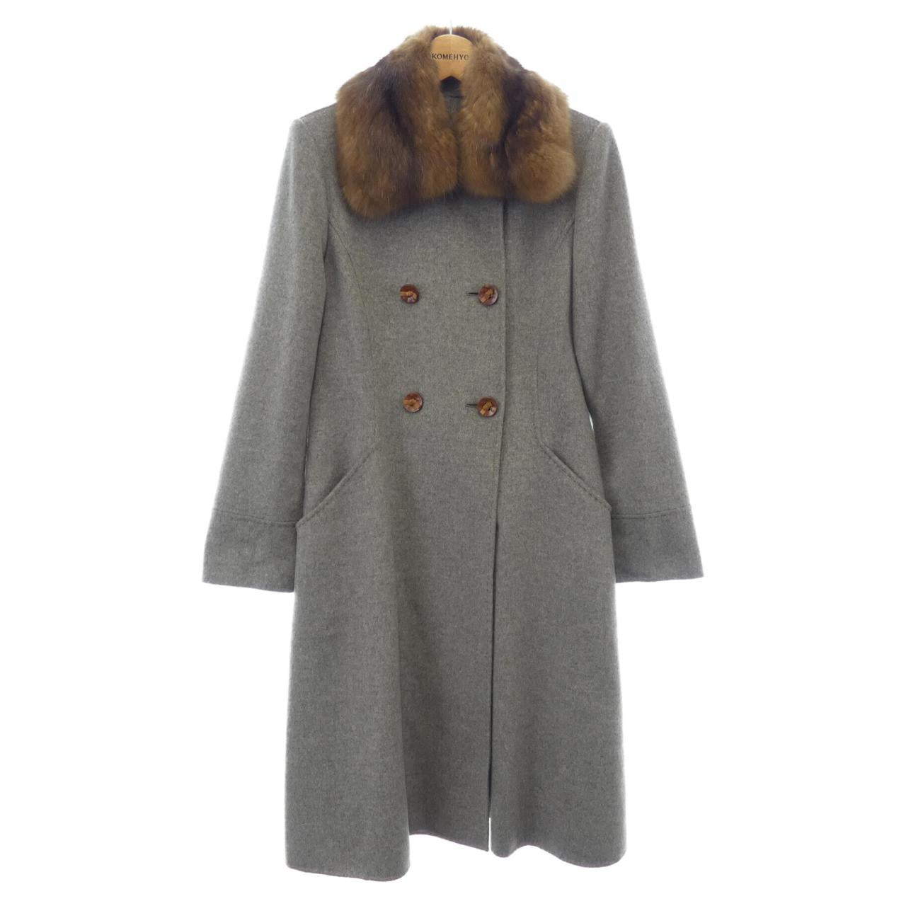 フォクシーブティック カシミヤコート
