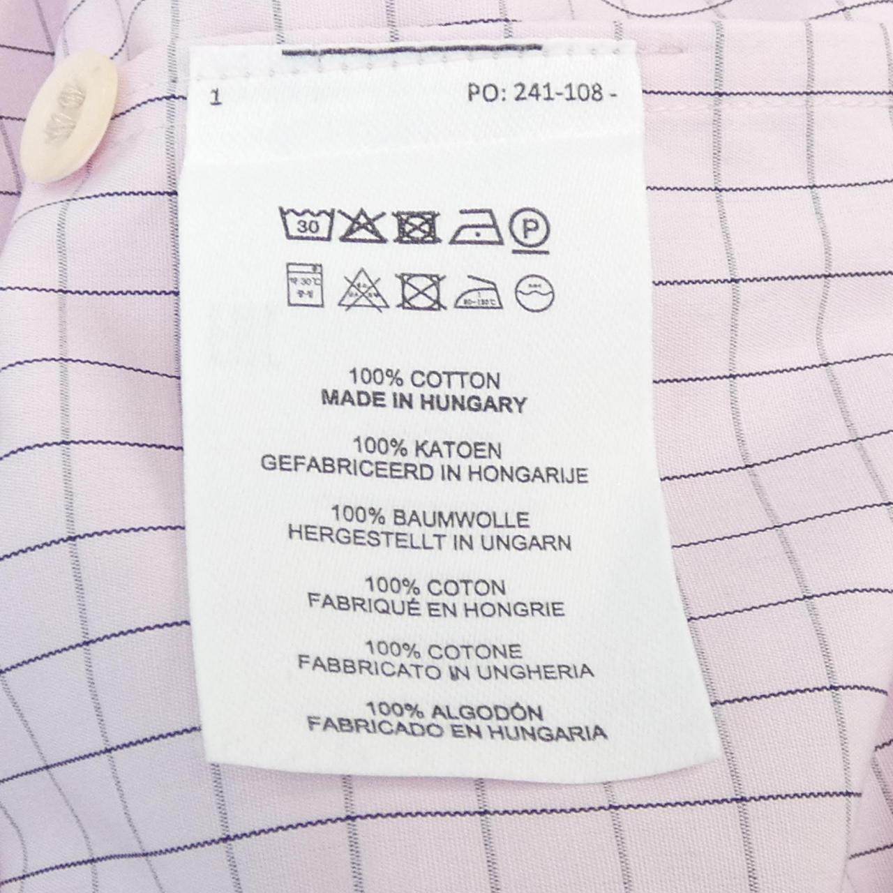 ドリスヴァンノッテン ロングシャツ