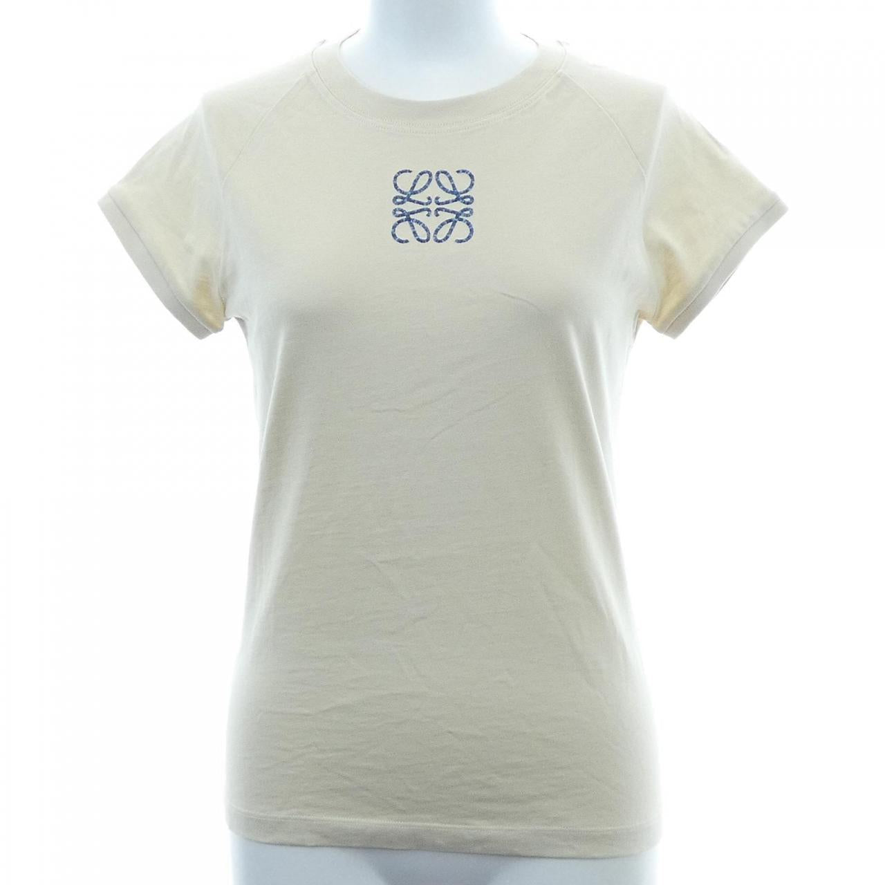 ロエベ パウラズイビザ アナグラム コットンTシャツ