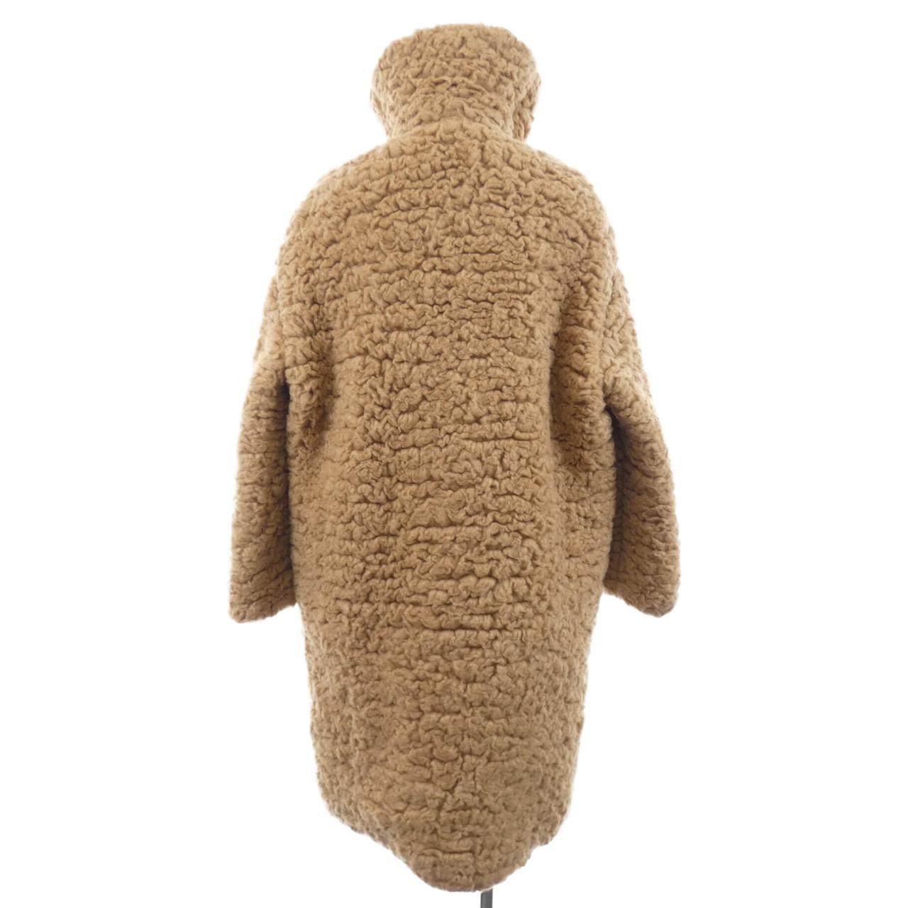 エルメス WRAP COAT キャメル コート